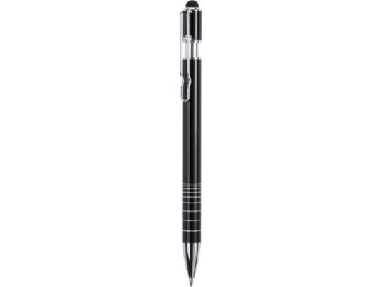 Ручка-стилус металлическая шариковая BORNEO, черный, арт. 028457003