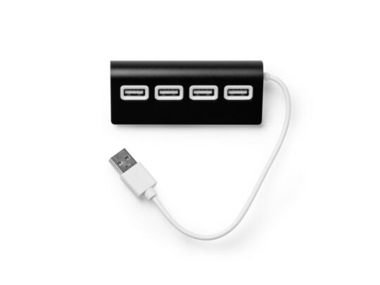 USB-хаб PLERION, черный, арт. 028440703