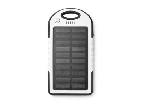 Портативный внешний аккумулятор DROIDE на солнечной батарее, белый, арт. 028564303
