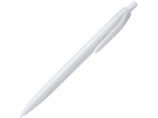 Ручка пластиковая шариковая STIX, черный чернила, белый, арт. 028450103