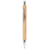 Ручка шариковая PAMPA с цветным стилусом, натуральный/белый, арт. 028443303