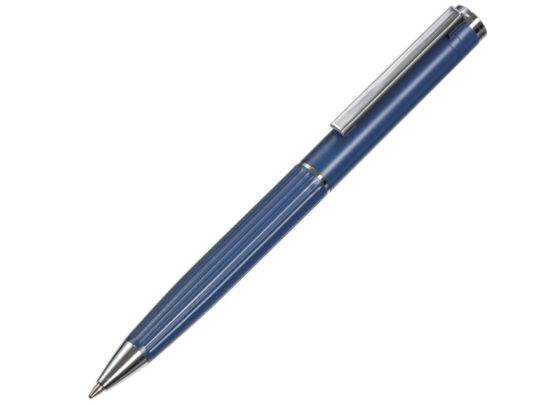 Шариковая металлическая ручка с анодированным слоем Monarch, темно-синяя, арт. 028431803