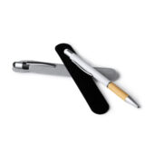 Чехол для ручки из искусственной замши, серый, арт. 028503603