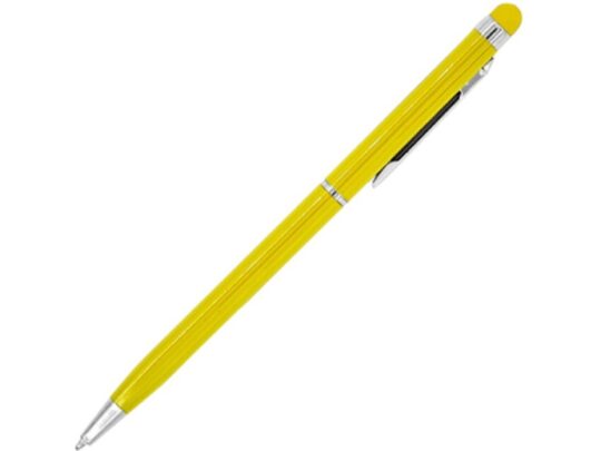 Ручка-стилус металлическая шариковая BAUME, желтый, арт. 028458803