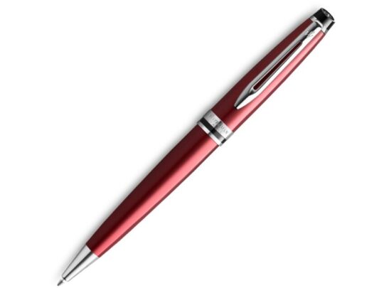 Шариковая ручка Waterman Expert Dark Red Lacquer CT Black, стержень: M, цвет чернил: blue., арт. 028489003