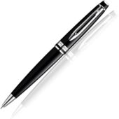Шариковая ручка Waterman Expert 3, цвет: Black CT, стержень: Mblu, арт. 028489103