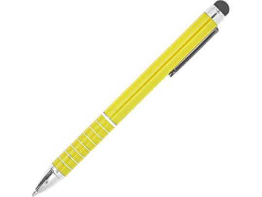 Ручка-стилус металлическая шариковая CANAIMA, желтый, арт. 028457803