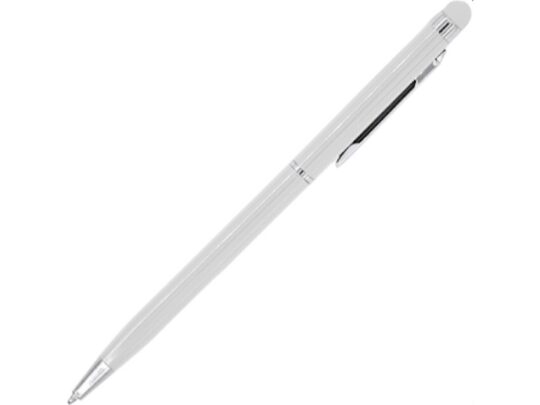 Ручка-стилус металлическая шариковая BAUME, белый, арт. 028458703
