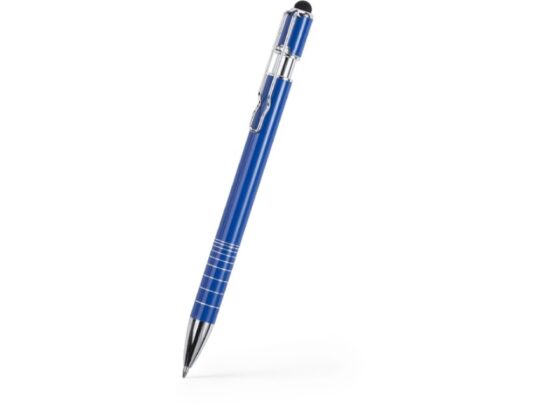 Ручка-стилус металлическая шариковая BORNEO, королевский синий, арт. 028457203