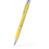Ручка шариковая HAYEDO из пшеничного волокна, желтый, арт. 028500503