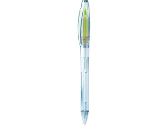 Ручка-маркер пластиковая ARASHI, прозрачный/желтый, арт. 028453603