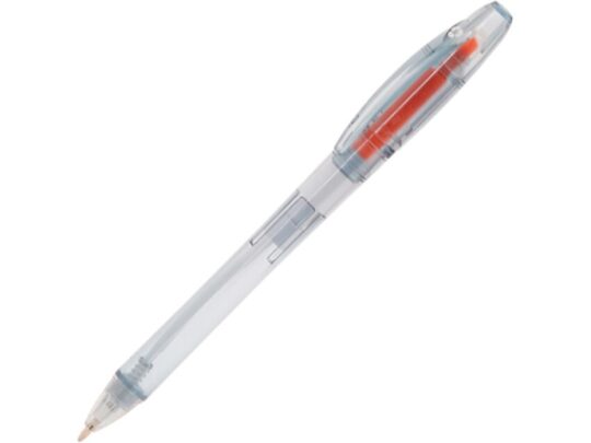 Ручка-маркер пластиковая ARASHI, прозрачный/апельсин, арт. 028453403