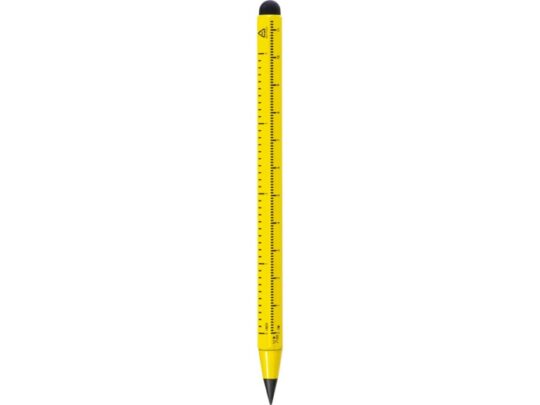 Вечный карандаш из переработанного алюминия Sicily, желтый, арт. 028562103