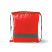 Рюкзак-мешок LABUR со светоотражающей полоской, красный, арт. 028577503