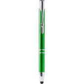 Ручка-стилус металлическая шариковая KRUGER, папоротник, арт. 028502103