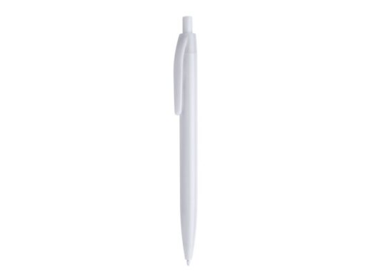Ручка пластиковая шариковая STIX, черный чернила, белый, арт. 028450103