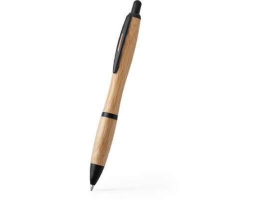 Шариковая ручка SAGANO из бамбука, черный, арт. 028445503