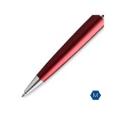 Шариковая ручка Waterman Expert Dark Red Lacquer CT Black, стержень: M, цвет чернил: blue., арт. 028489003