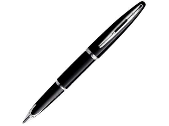 Перьевая ручка Waterman Carene, цвет: Black ST, перо: F или М чернила: blue, арт. 028493003