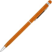 Ручка-стилус металлическая шариковая BAUME, апельсин, арт. 028458303