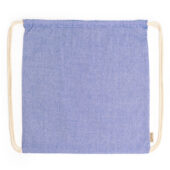 Рюкзак-мешок BRESCIA из переработанного хлопка, королевский синий, арт. 028576103