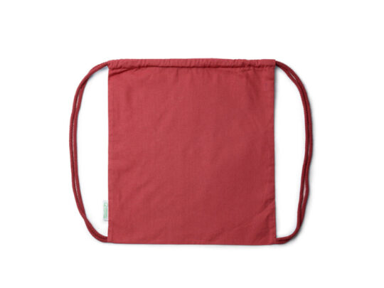 Рюкзак-мешок BREST из 100% органического хлопка, хризантема красная, арт. 028574903