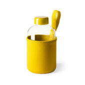 Бутылка стеклянная KASTER в неопреновом чехле, 600 мл, желтый, арт. 028678103