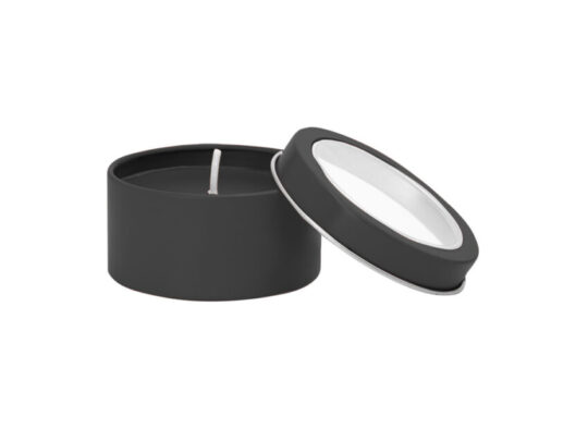 Ароматическая свеча FLAKE с запахом ванили, черный, арт. 028730203