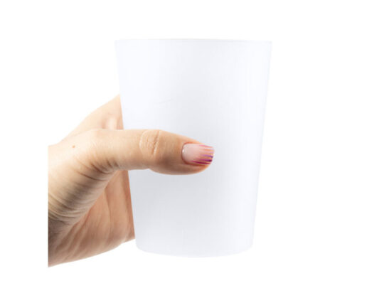 Многоразовая чашка PONTAL из гибкого полипропилена 500 мл, полупрозрачный, арт. 028785503