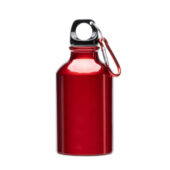 Алюминиевая бутылка с карабином YACA, красный, арт. 028690203