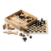 Набор GALVY из 4 игр: микадо, шахматы, шашки и домино, арт. 028727703