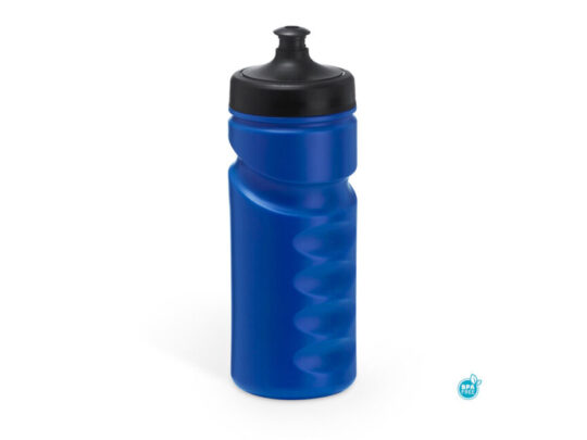 Спортивная бутылка RUNNING из полиэтилена 520 мл, королевский синий, арт. 028720903