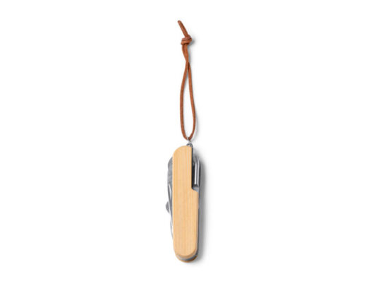 Мультифункциональный нож BINTAL из нержавеющей стали и бамбуковым корпусом, арт. 028762803