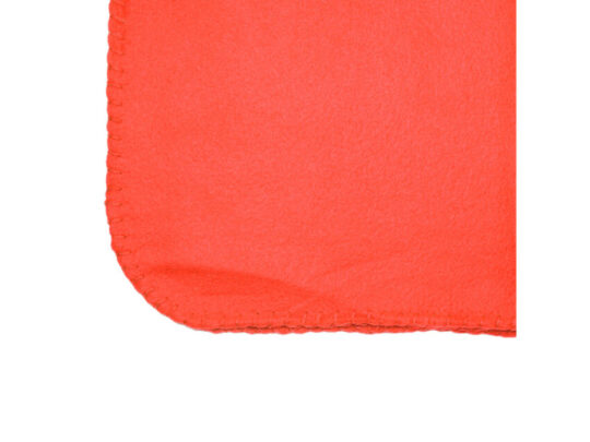 Плед BERING из гладкого флиса плотностью 200 г/м2 с чехлом в тон, красный, арт. 028767403