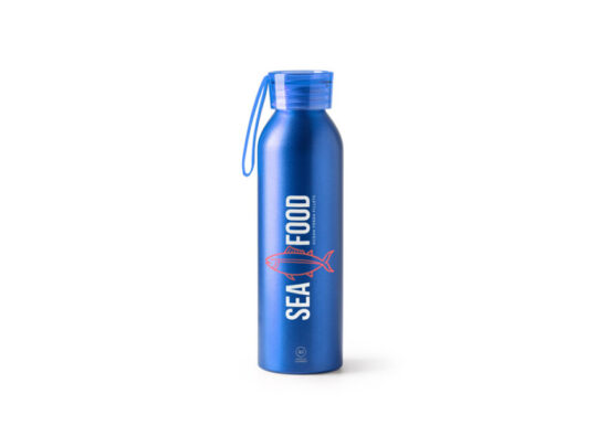 Бутылка LEWIK из переработанного алюминия, 600 мл, королевский синий, арт. 028687603