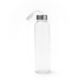 Бутылка стеклянная CAMU в чехле из неопрена, 500 мл, прозрачный/белый, арт. 028678703