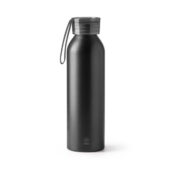 Бутылка LEWIK из переработанного алюминия, 600 мл, черный, арт. 028687503