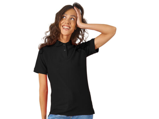 Рубашка поло Boston 2.0 женская, черный (S), арт. 028664603