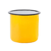 Кружка металлическая ANON, 380 мл, желтый, арт. 028673703