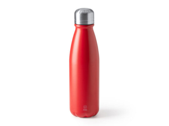 Бутылка KISKO из переработанного алюминия, 550 мл, красный, арт. 028688303