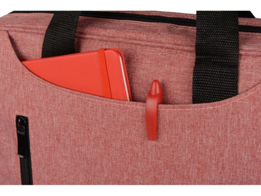 Сумка для ноутбука Wing с вертикальным наружным карманом, красный (Р), арт. 028716903