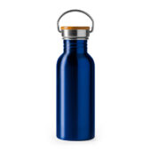Бутылка BOINA из нержавеющей стали 304 и бамбука, королевский синий, арт. 028684403