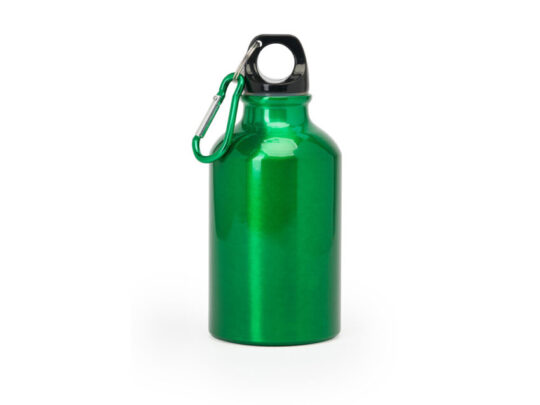 Алюминиевая бутылка с карабином YACA, папоротниковый, арт. 028690303