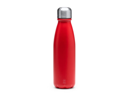 Бутылка KISKO из переработанного алюминия, 550 мл, красный, арт. 028688303