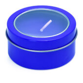 Ароматическая свеча FLAKE с запахом ванили, королевский синий, арт. 028730403