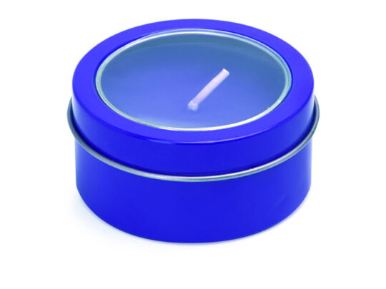 Ароматическая свеча FLAKE с запахом ванили, королевский синий, арт. 028730403