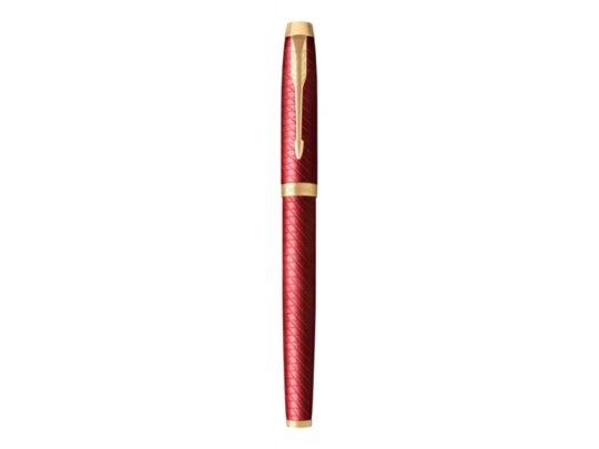 Ручка роллер Parker IM Premium T318  Red G, стержень: F, цвет чернил: black, в подарочной упаковке., арт. 028602103