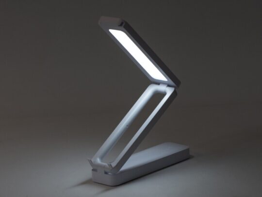 Складывающаяся LED лампа с беспроводной зарядкой Lightfold, белый, арт. 028603903