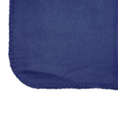 Плед BERING из гладкого флиса плотностью 200 г/м2 с чехлом в тон, темно-синий, арт. 028767303