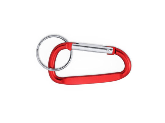 Брелок-карабин для ключей PALE, красный, арт. 028733503
